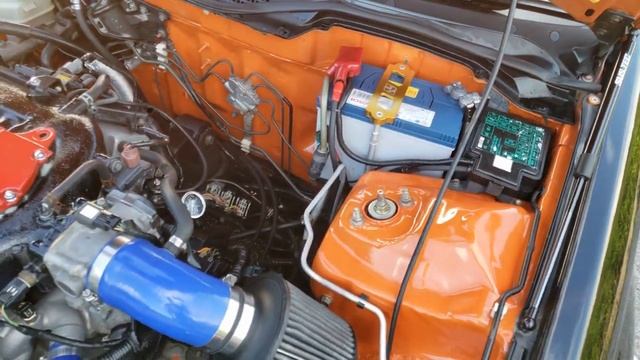 V6 Honda Civic 3.2 Liter Engine