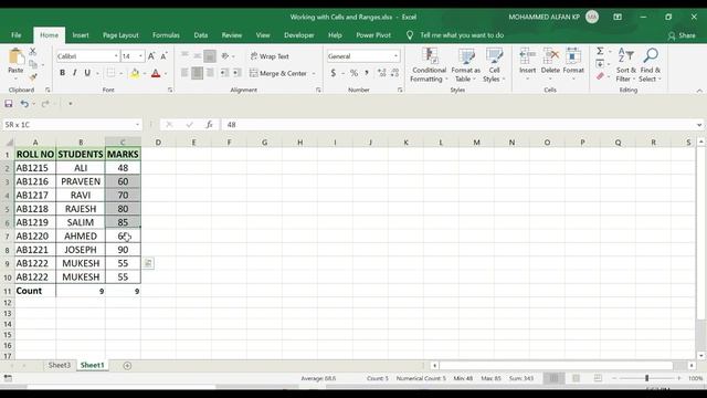 Lesson 30 - Quick Analysis || Excel Basic to Advanced смотреть онлайн