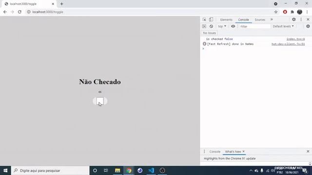 Como fazer um botão de toggle (toggle switch) com React? (NEXTJS + STYLED COMPONENTS + TYPESCRIPT) смотреть онлайн