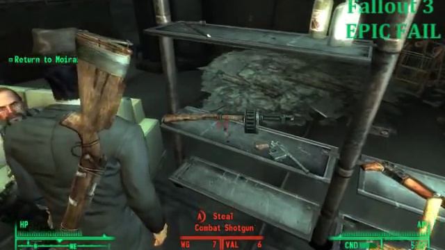 Fallout 3 EPIC FAIL смотреть онлайн