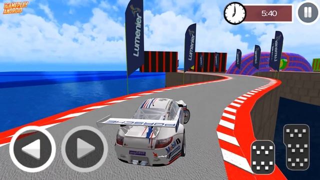 Ultimate Racing Derby Fast Car Stunts #8 - Impossible Car Stunts 3D - Android Gameplay смотреть онлайн