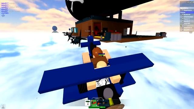 Jogando Roblox - Batalha Zeppelin! смотреть онлайн
