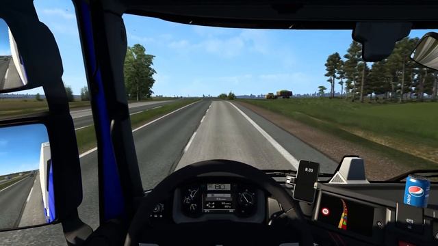 ETS2 [1.40] Москва - Воронеж Renault T Evo смотреть онлайн