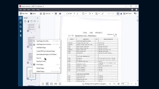 FineReader 14 How To: Extracting Pages From PDF documents смотреть онлайн