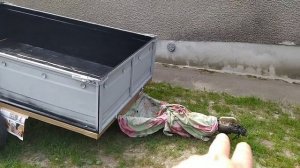 Ремонт легкового прицепа "МУРАХА" фінал "квітка",готово.