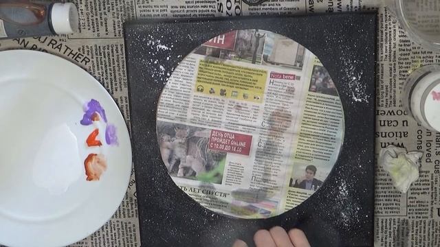 Рисуем акриловыми красками. Демонстрация. Контражур. смотреть онлайн