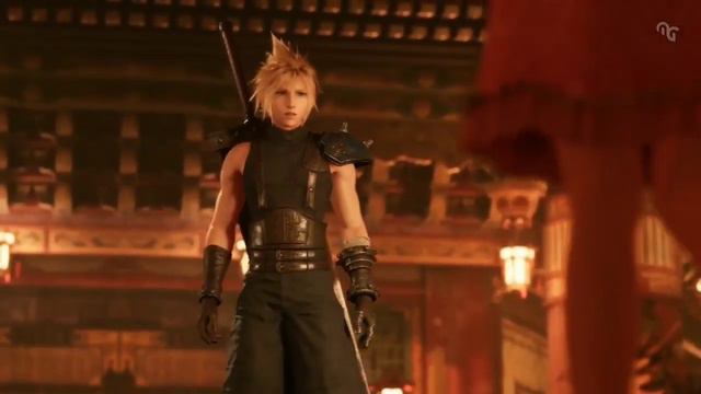 FINAL FANTASY 7 REMAKE : Moments, aerith not confident with her dress. смотреть онлайн