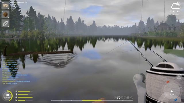 Русская Рыбалка 4 /Клевые Места/ Старый Острог, Трофейный лещ  и густера