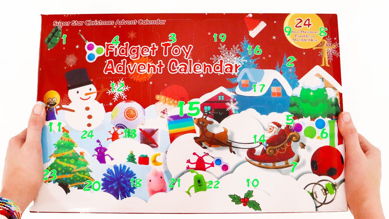 КИТАЙСКИЙ Новогодний АДВЕНТ КАЛЕНДАРЬ 24 СЮРПРИЗА смотреть онлайн