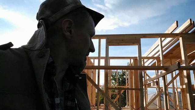 Каркасный дом руками студентов 4-8 рабочий день