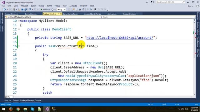 Using Entity Framework in ASP NET Web API смотреть онлайн