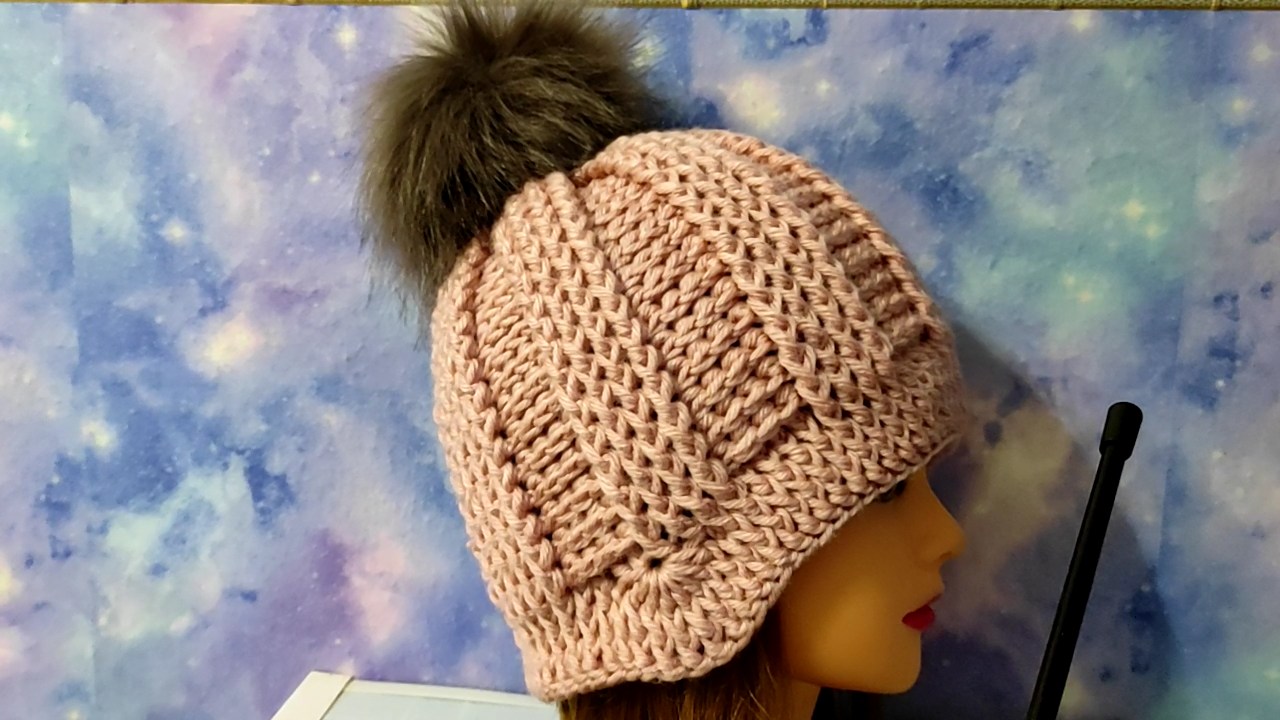 ШАПОЧКА С УШКАМИ крючком. Подробное видео для начинающих.150 смотреть онлайн