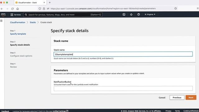 How can I use CloudFormation to create an S3 notification configuration for Lambda on an S3 bucket? смотреть онлайн