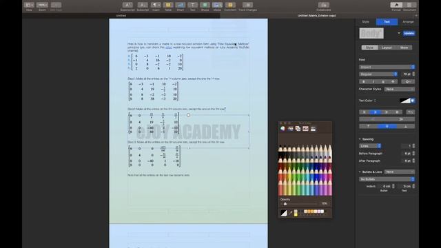 How to Make Watermarks in Apple Pages смотреть онлайн