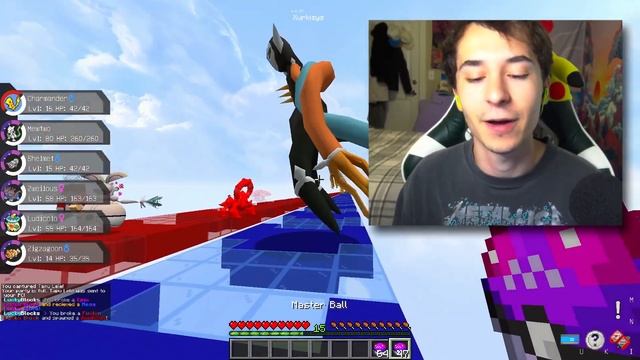 FUSION Pokémon LUCKY BLOCK RACE in Minecraft PIXELMON смотреть онлайн