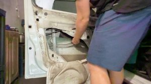 Renault Kangoo 2 Замена Бокового Стекла и Снятие Карты Двери