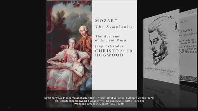 W.A. Mozart - Symphony No.31, K.297 'Paris' (Ver.1) (dir. Christopher Hogwood, 1979-86) смотреть онлайн