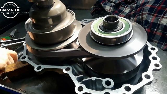 Ремонт вариатора Nissan X-trail NT32. Jatco JF016E. смотреть онлайн