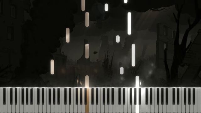 Lonely Pebble (Valiant Hearts: The Great War) - Synthesia / Piano Tutorial смотреть онлайн