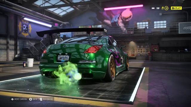 NFS Heat Nissan 350z Underground Edition Showroom смотреть онлайн