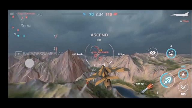 Sky Combat (War Plane Game) Android Gameplay HD смотреть онлайн