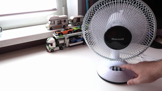 О прохладе! Вентилятор Maxwell mw-3547W смотреть онлайн