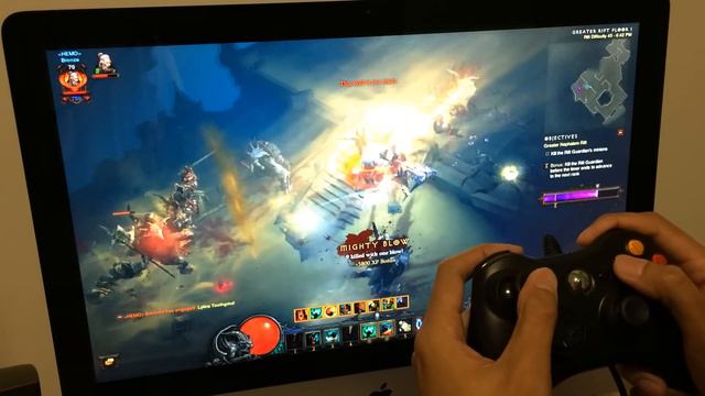 Diablo 3 Xbox 360 Controller Barb Speed Farm GR45 смотреть онлайн