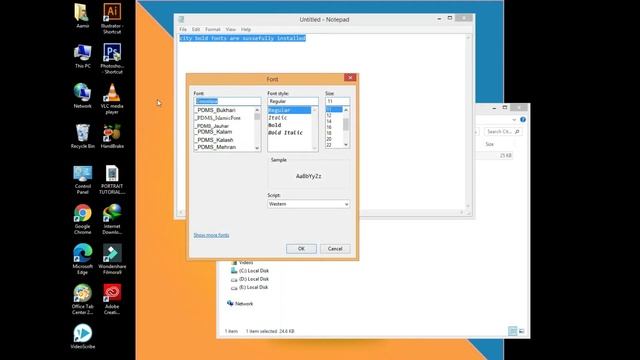 How to download and install fonts on windows смотреть онлайн