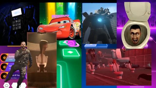 Tiles Top Hop 45 Who is Best? ? Titan TV Man ? McQueen ? CAMERAMAN ? Skibidi Toilet ? смотреть онлайн