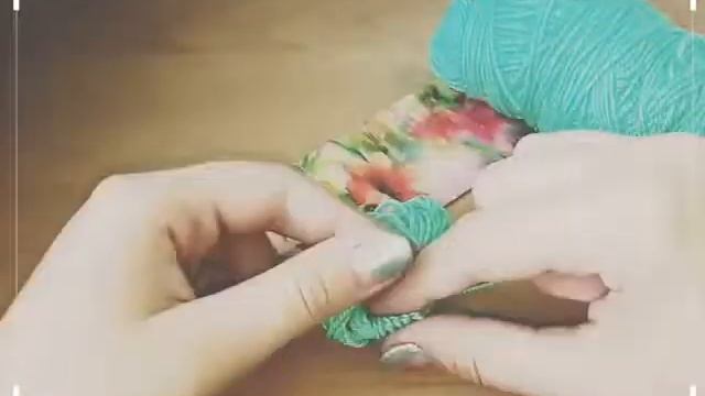 Делаю закладку за 2 минуты Ⅰ закладка из клубка ниток смотреть онлайн