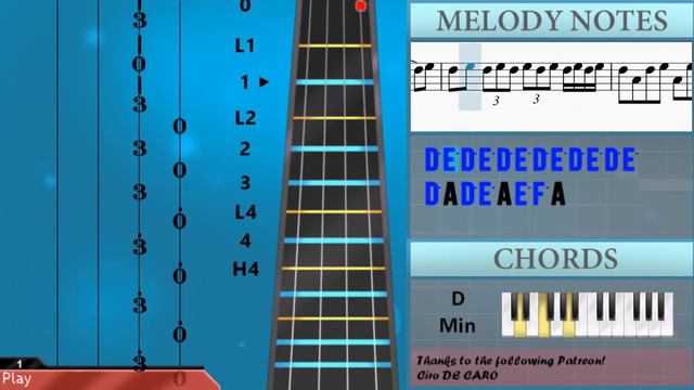 How to play Qilin's Prance (Genshin Impact) by Yu Peng Cheng on Violin (Tutorial) смотреть онлайн