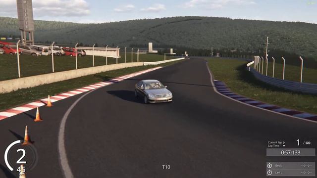 Assetto Corsa Mercedes S63 AMG V12 at M08 Autopolis смотреть онлайн