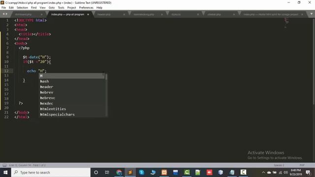 PHP if condition Program in English-Hindi | Coding Expert Technologies смотреть онлайн