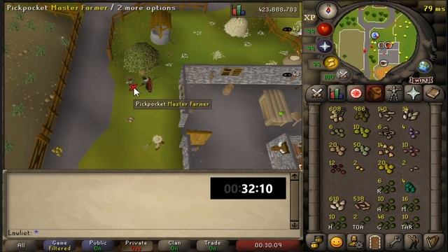 Pickpocketing Master Farmers | Testing OSRS Wiki Money Making Methods смотреть онлайн