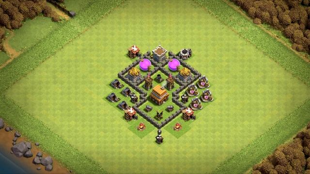 New Best Th4 base link War/Trophy Base (Top20) With Link in Clash of Clans - th4 war base 2020 смотреть онлайн