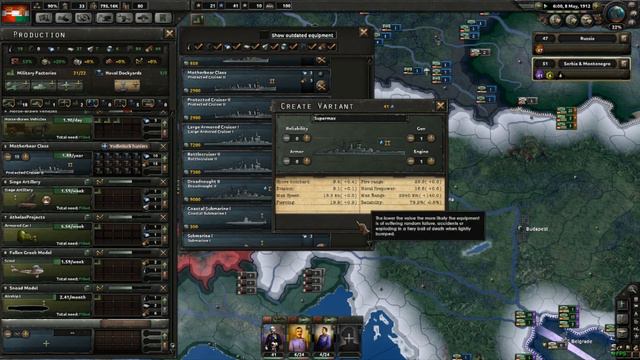 Hearts of Iron IV | Austria-Hungary | Part 7 | The Balkans War has started смотреть онлайн