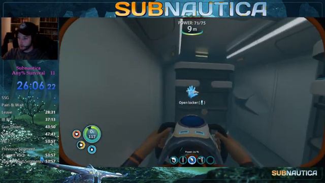 Speedrun Subnautica Any% Survival in 52:40 смотреть онлайн