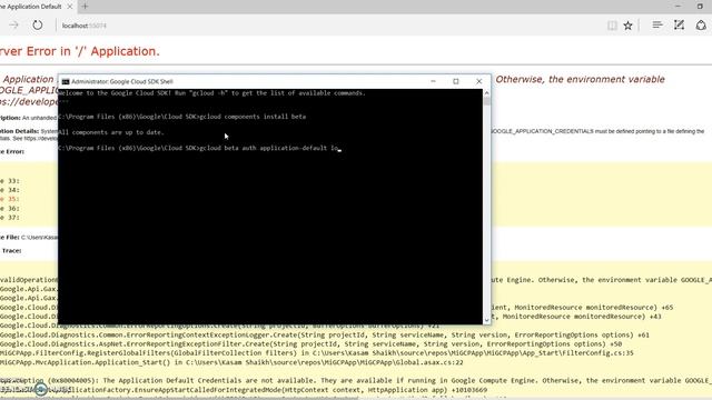 Authenticating ASP.NET MVC C# Application for the Google Cloud Platform смотреть онлайн