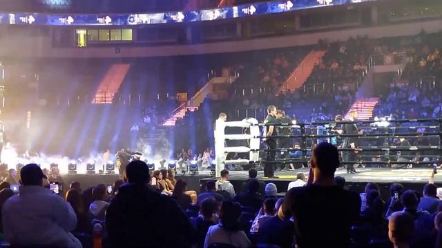 Выход легенды бокса Артёма Тарасова в Минске 17.02.23 смотреть онлайн