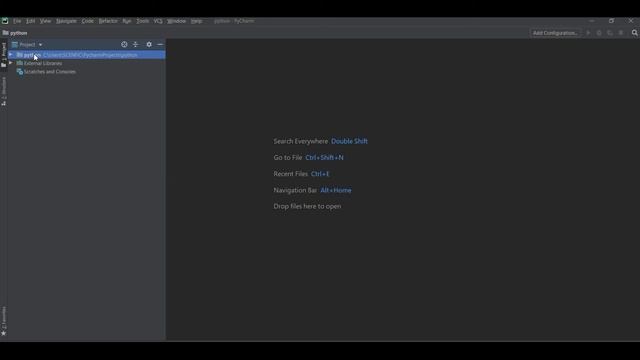 Creating Python Project in Pycharm смотреть онлайн