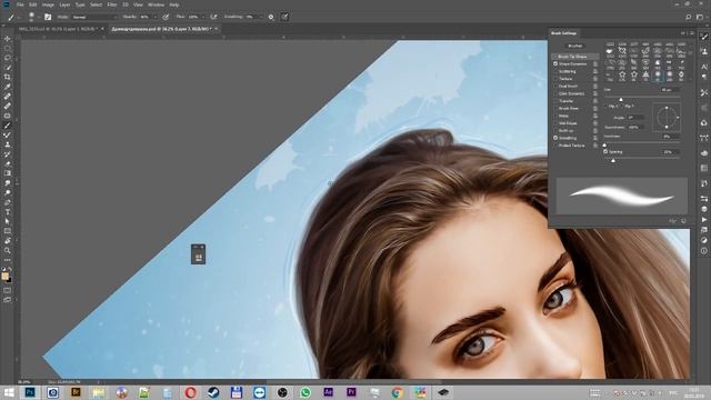 Dream Art. Портрет. Пример работы смотреть онлайн