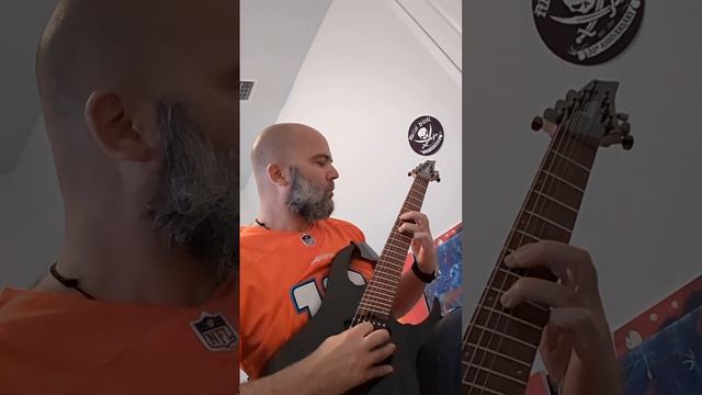 Practicing metal with Ibanez RGMS7 смотреть онлайн