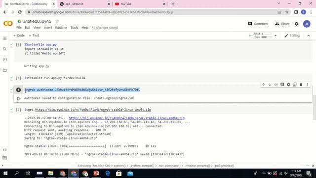 How to run Streamlit app from Google Colab смотреть онлайн