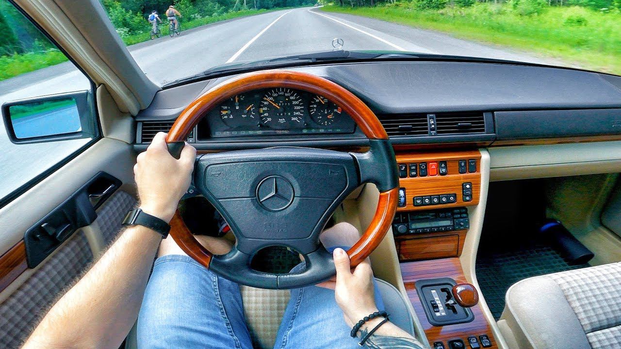 1993 Mercedes-Benz W124 2.8 AT - POV TEST DRIVE смотреть онлайн