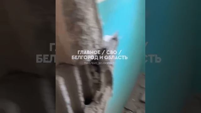 Украинская армия превратила центр Шебекино в руины — жители покидают город, пробираясь через обломки смотреть онлайн