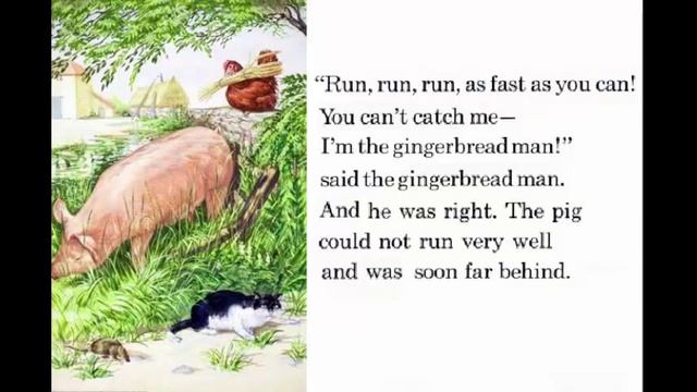 The Gingerbread Man, английский Колобок смотреть онлайн