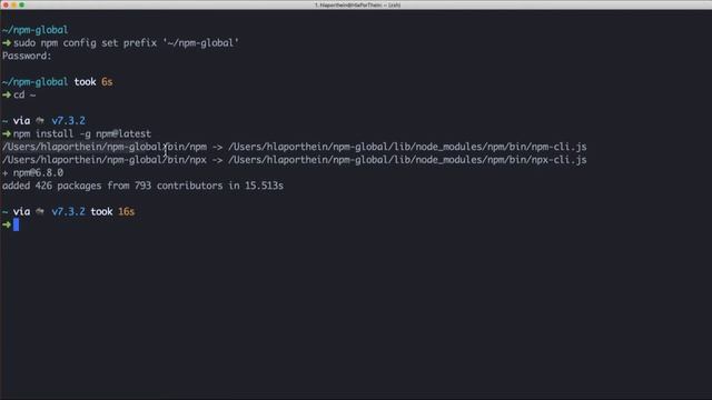 02 npm beginner series intallation by brew смотреть онлайн