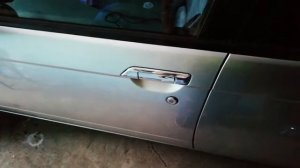 Ремонт петель передних дверей. Ниссан блюберд QU14. 1999 г.в. часть 2