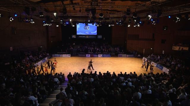 2022 WDSF GrandSlam Latin Stuttgart | Round of 48 RUMBA смотреть онлайн