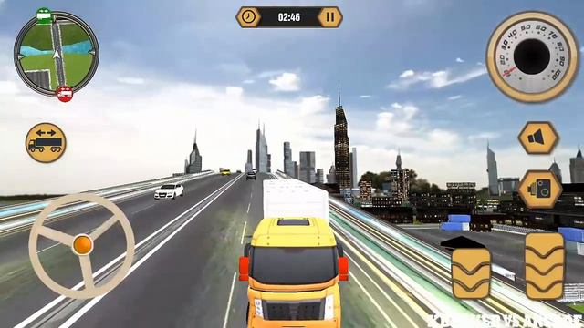 Euro Truck 2018 : Cargo Delivery Simulator Game 3D - Android GamePlay смотреть онлайн